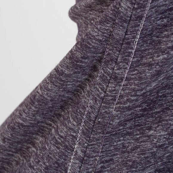 Lululemon Rehearsal Long Sleeve Tunic Top 6/M Heathered Black Swan (Purp… - Picture 4 of 16